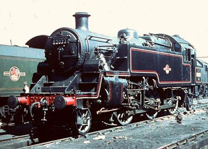 82023 in lined black livery